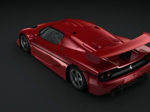 ferrari f50gt 1996 3D Model