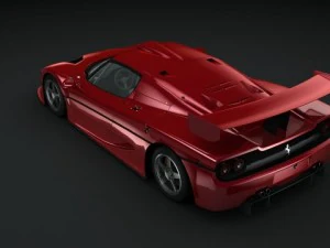 ferrari f50gt 1996 3D Model