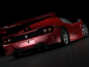 ferrari f50gt 1996 3D Model