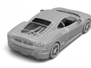 ferrari f430 scuderia 07 3D-Modell