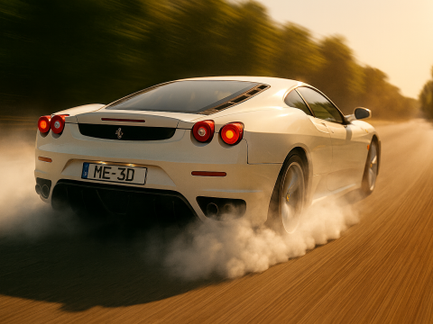 Ferrari f430 05 Model 3D