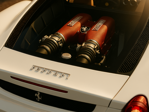 Ferrari f430 05 Model 3D