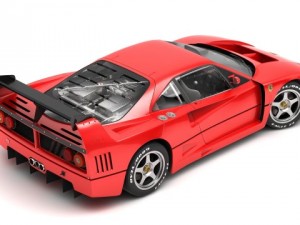 ferrari f40 competizione 89 3D Model