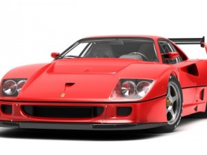 ferrari f40 competizione 89 3D Model