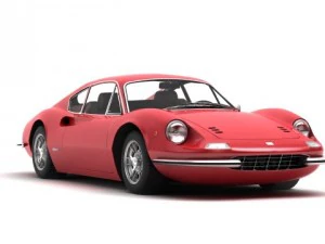 ferrari dino 246 gts 69 3D Model