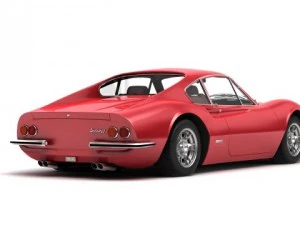 ferrari dino 246 gts 69 3D Model