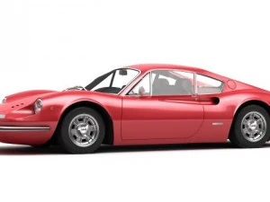 ferrari dino 246 gts 69 3D Model