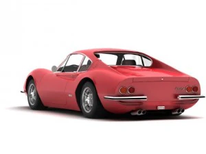 ferrari dino 246 gts 69 3D Model