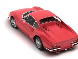 ferrari dino 246 gts 69 3D Model