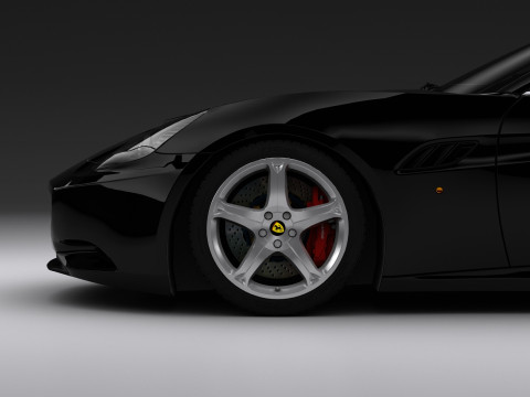 Ferrari california 09 Model 3D