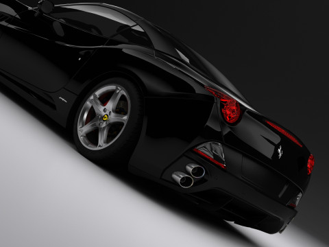 Ferrari california 09 Model 3D
