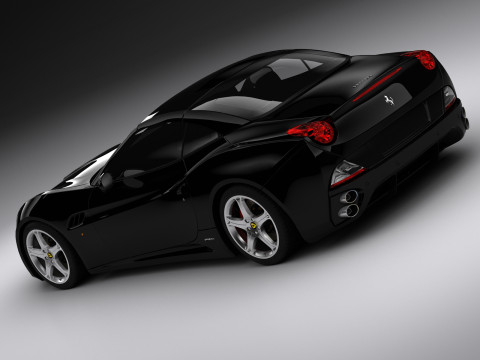 Ferrari california 09 Model 3D