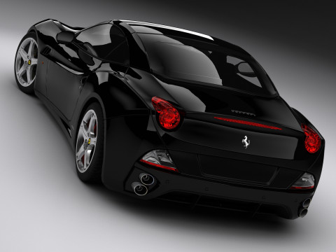 Ferrari california 09 Model 3D