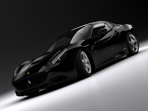 Ferrari california 09 Model 3D