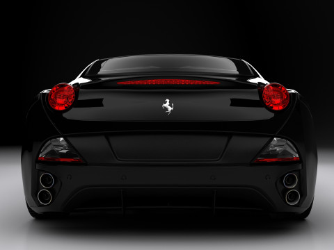 Ferrari california 09 Model 3D