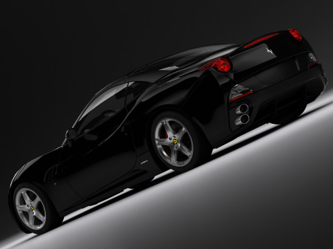 Ferrari california 09 Model 3D