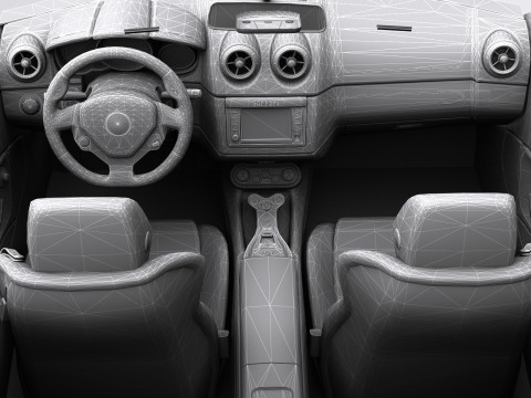 Ferrari california 09 Model 3D