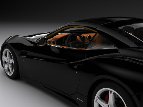 Ferrari california 09 Model 3D