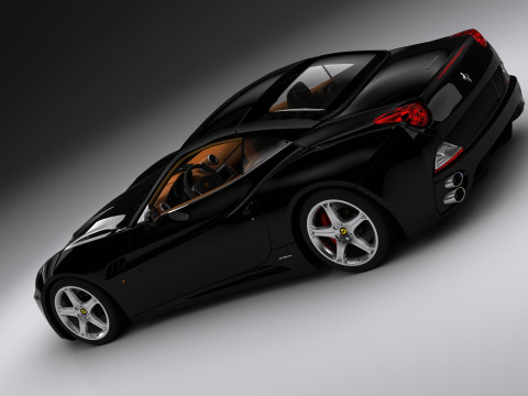 Ferrari california 09 Model 3D