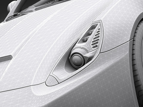 Ferrari california 09 Model 3D