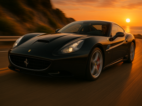 Ferrari california 09 3D Model