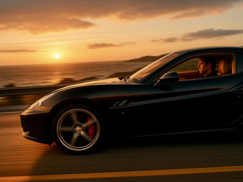 Ferrari california 09 3D Модель