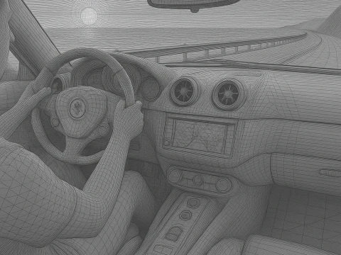 Ferrari california 09 3D Model