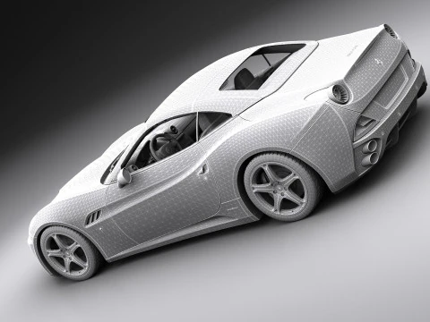 Ferrari california 09 3D Model