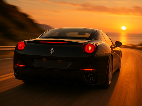 Ferrari california 09 3D Модель