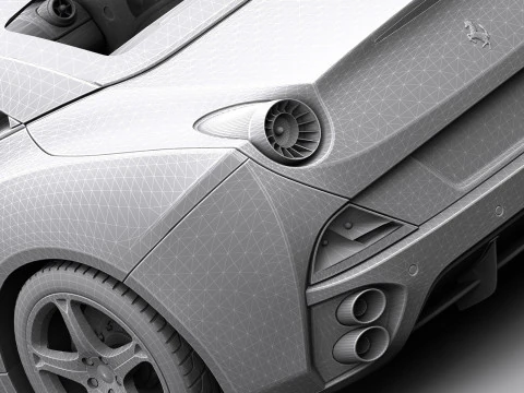 Ferrari california 09 3D Model