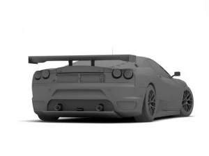 ferrari f430 gt 08 3D Model