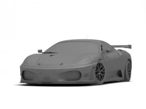 ferrari f430 gt 08 3D Model