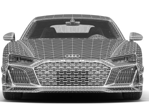 Audi R8 GT 3D Model