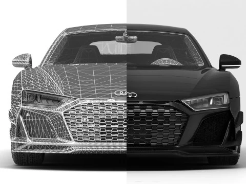 Audi R8 GT 3D Model