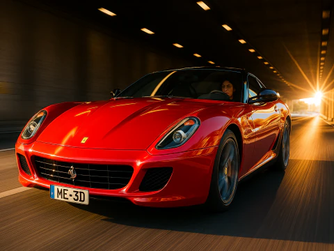 Ferrari 599gto 06 3D Model