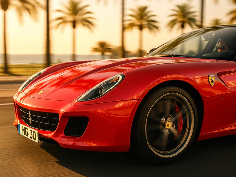 Ferrari 599gto 06 3D Model
