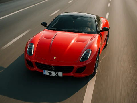 Ferrari 599gto 06 3D Model