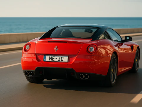 Ferrari 599gto 06 3D Model