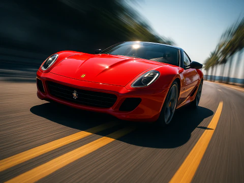 Ferrari 599gto 06 3D Model