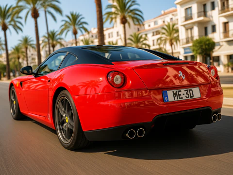 Ferrari 599gto 06 3D Model