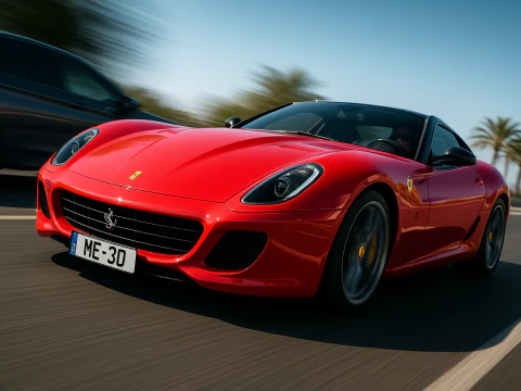 Ferrari 599gto 06 3D Model