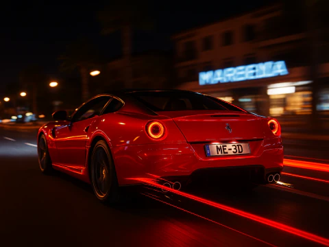 Ferrari 599gto 06 3D Model