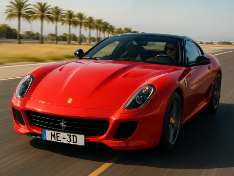 Ferrari 599gto 06 3D Model