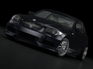 bmw 135i coupe 09 3D Модель