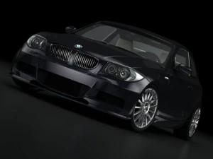 BMW 135i クーペ 09 3Dモデル