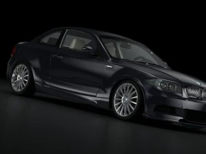 bmw 135i coupe 09 3D Model
