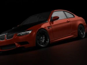 bmw m3e92 08 3D Model