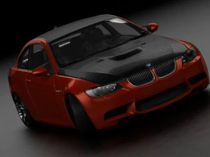 bmw m3e92 08 3D Model