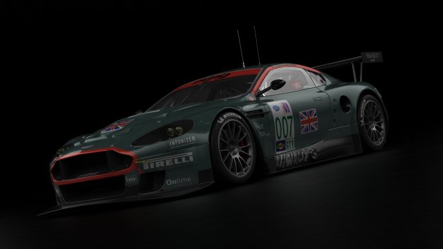 aston martin dbr9 2006 3D Модель .c4d .max .obj .3ds .fbx .stl .blend 