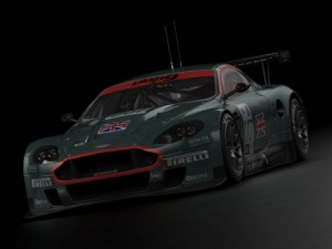aston martin dbr9 2006 3D Модель